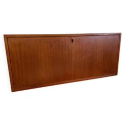 Cabinet de bar en teck par Kai Kristiansen pour Feldballes, années 1960.