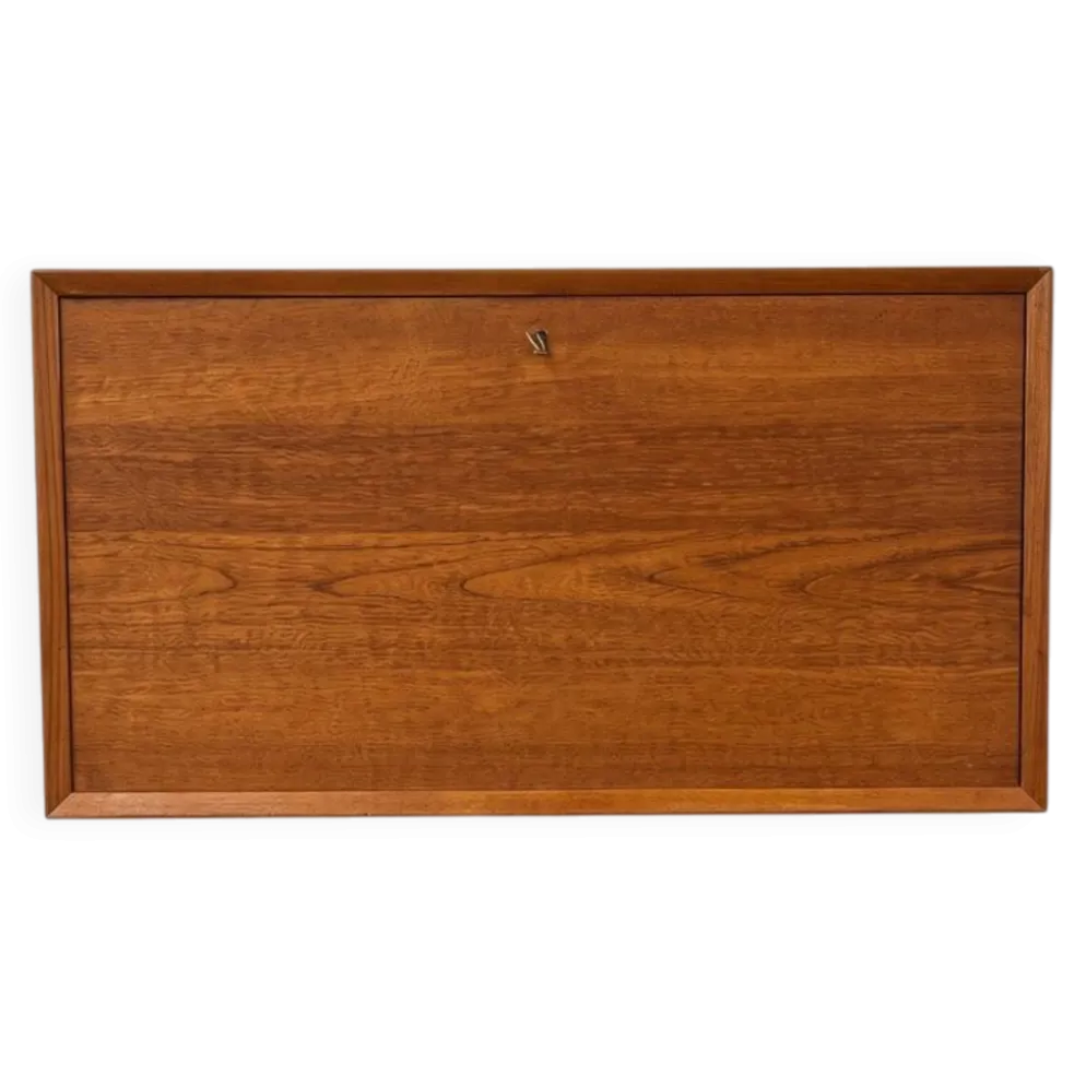 Cabinet de bar en teck par Poul Cadovius pour Cado, années 1960.