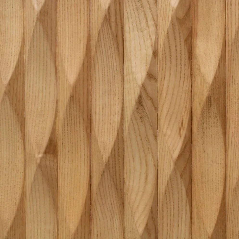 Cabinet de bar italien en bois de chêne massif sculpté à la main et miroir en verre de style brutaliste