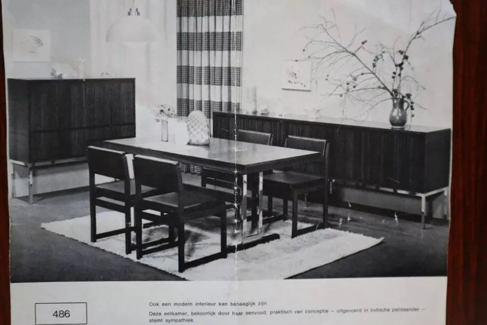 Cabinet de bar minimaliste par Meubelfabriek Aurora, années 1960