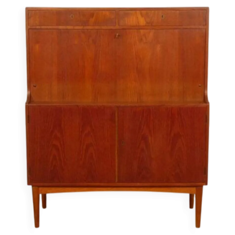 Cabinet de bar vintage | Teck | Design danois | H.P. Hansen | Années 1960
