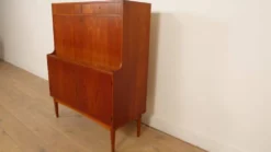Cabinet de bar vintage | Teck | Design danois | H.P. Hansen | Années 1960
