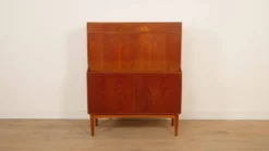 Cabinet de bar vintage | Teck | Design danois | H.P. Hansen | Années 1960