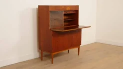 Cabinet de bar vintage | Teck | Design danois | H.P. Hansen | Années 1960