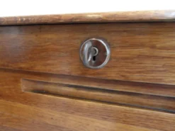 Cabinet de classement vintage avec rideau roulant