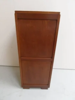 Cabinet de classement vintage avec rideau roulant