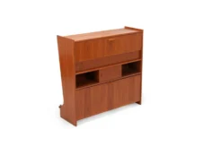 Cabinet de cocktail SK661 et tabourets de bar par Johannes Andersen pour Skaaning & Son années 1960