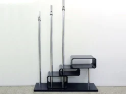 Cabinet de couloir avec porte-manteau attribué à Sormani, années 1970