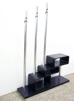 Cabinet de couloir avec porte-manteau attribué à Sormani, années 1970