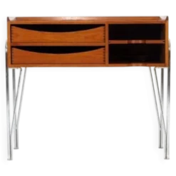 Cabinet de couloir rétro vintage en teck danois Heinrich Roepstorff, années 1960.