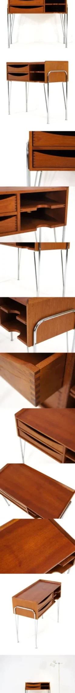 Cabinet de couloir rétro vintage en teck danois Heinrich Roepstorff, années 1960.
