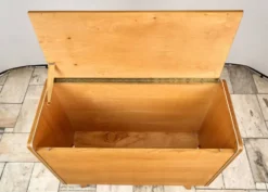 Cabinet de literie vintage Jitona années 1970 Tchécoslovaquie