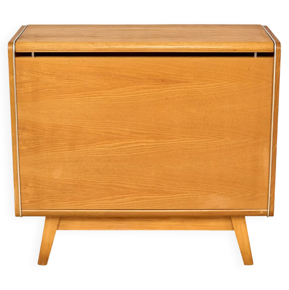 Cabinet de literie vintage Jitona années 1970 Tchécoslovaquie