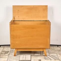 Cabinet de literie vintage Jitona années 1970 Tchécoslovaquie