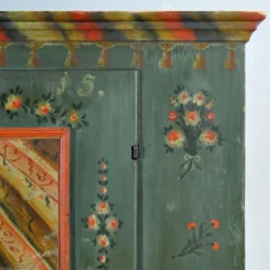 Cabinet de mariage en pin, daté de 1815