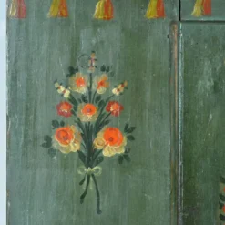 Cabinet de mariage en pin, daté de 1815