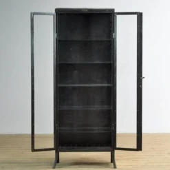 Cabinet de médecine en fer poli, années 1910