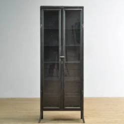 Cabinet de médecine en fer poli, années 1910