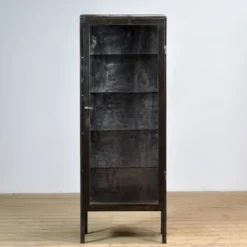 Cabinet de médecine en fer poli, années 1920