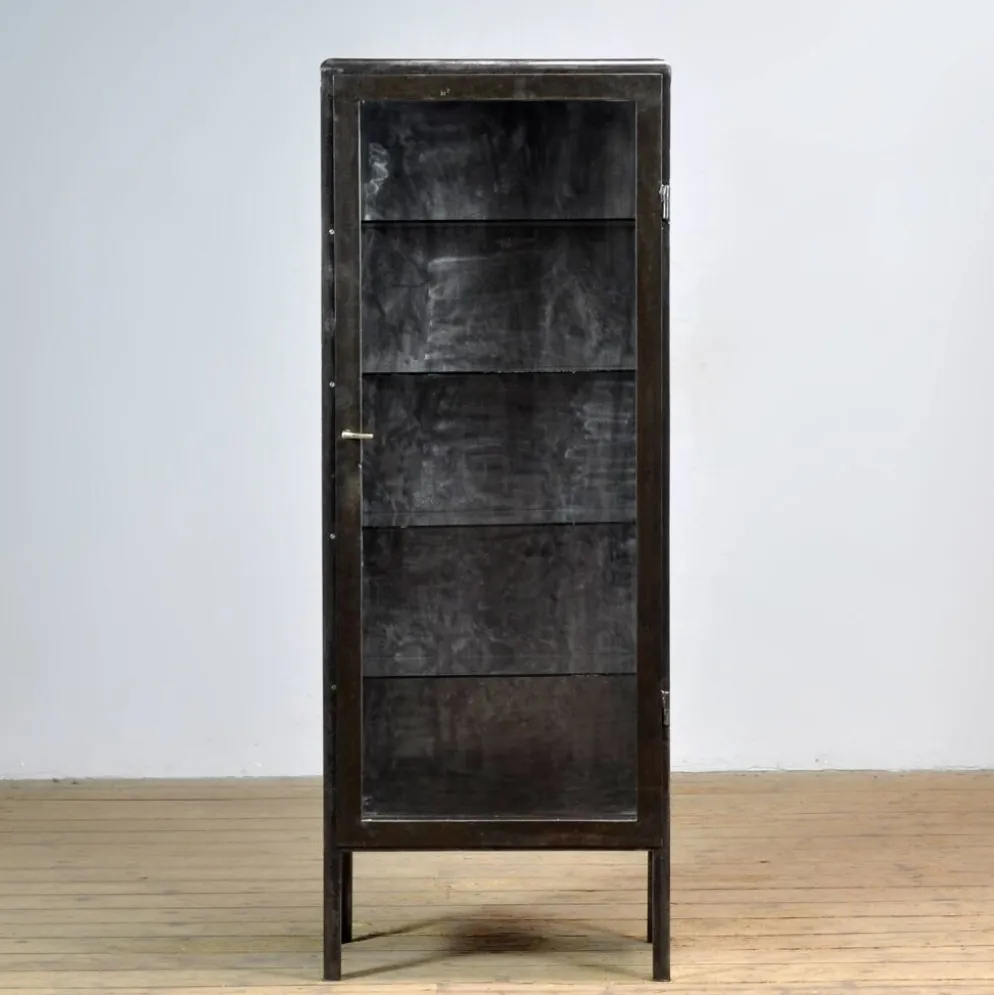 Cabinet de médecine en fer poli, années 1920