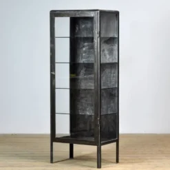 Cabinet de médecine en fer poli, années 1920