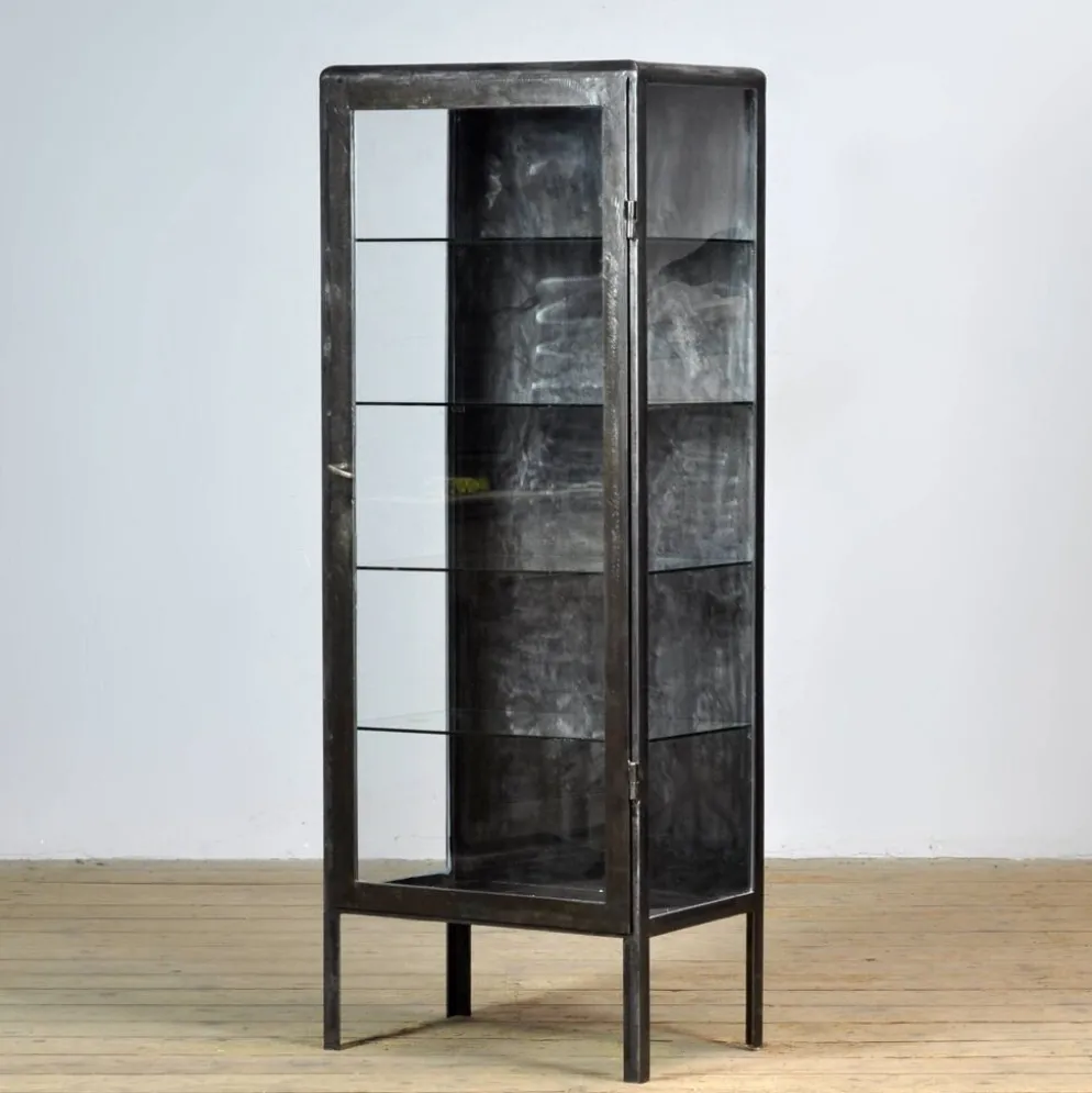 Cabinet de médecine en fer poli, années 1920