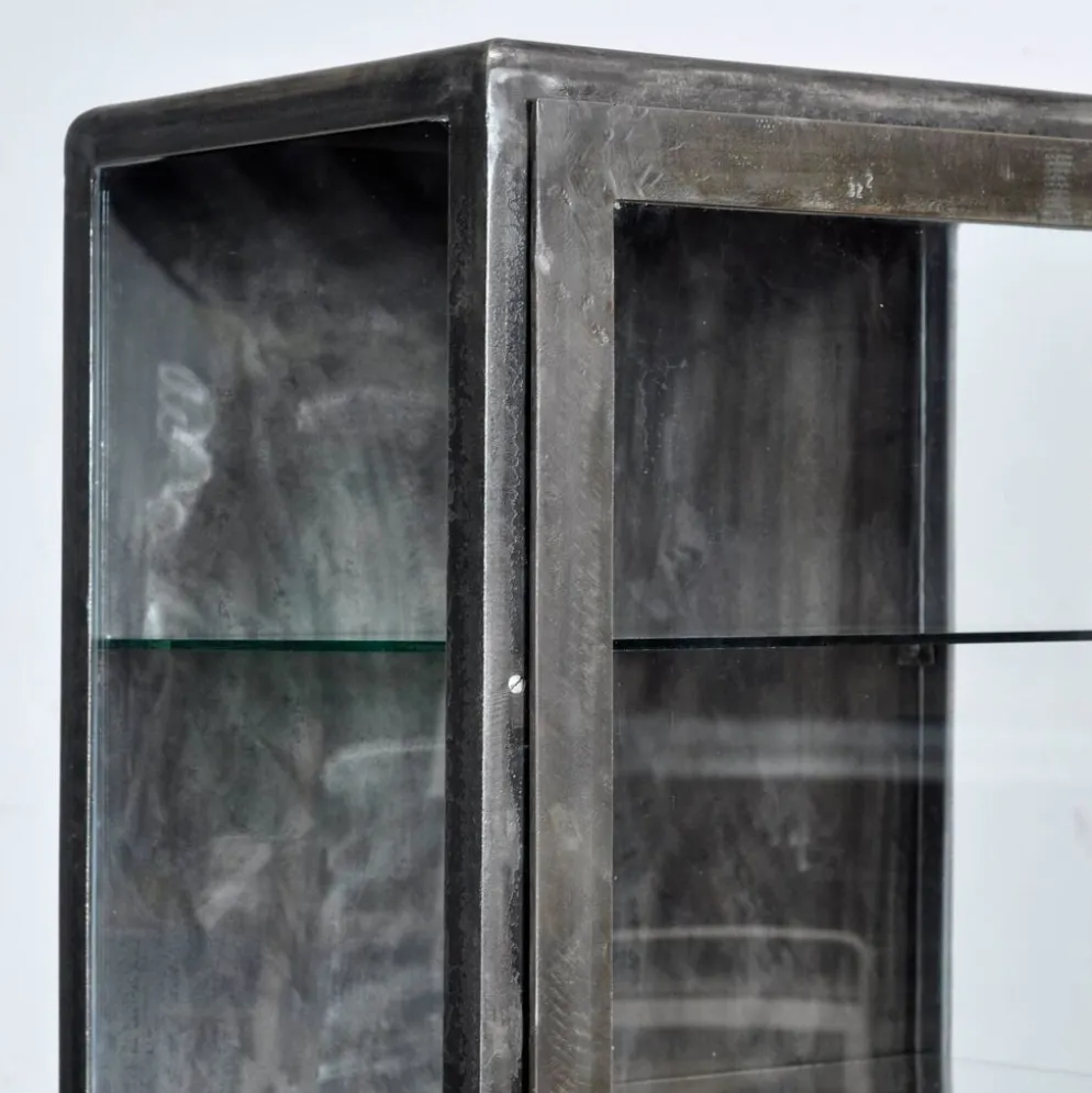 Cabinet de médecine en fer poli, années 1920