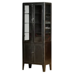 Cabinet de médecine en fer poli, années 1930