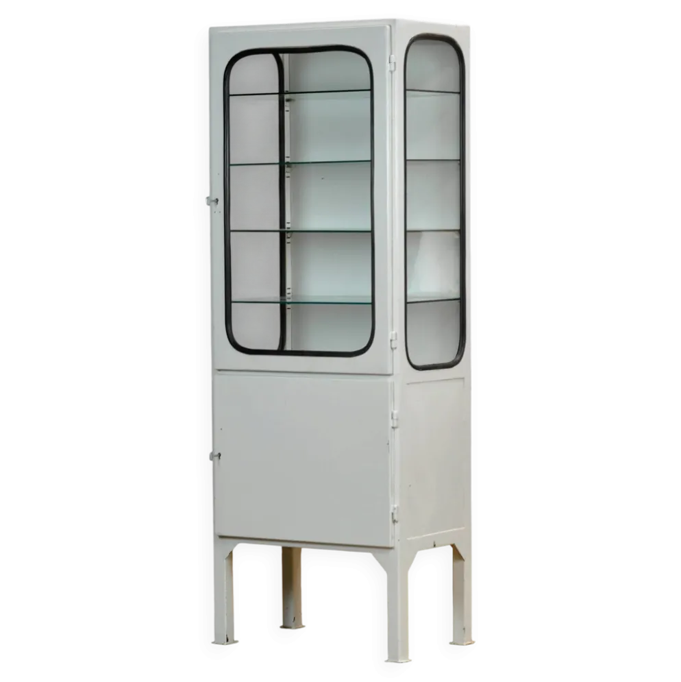 Cabinet de médecine vintage, années 1970