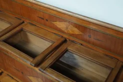 Cabinet de mercerie néerlandais en hêtre, années 1920-30