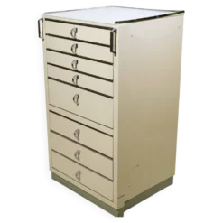 Cabinet dentaire en métal par Baisch, années 1950