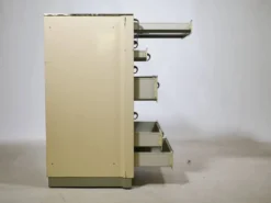 Cabinet dentaire en métal par Baisch, années 1950
