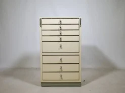 Cabinet dentaire en métal par Baisch, années 1950