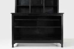 Cabinet de pharmacien Art Nouveau en chêne, France, 1910