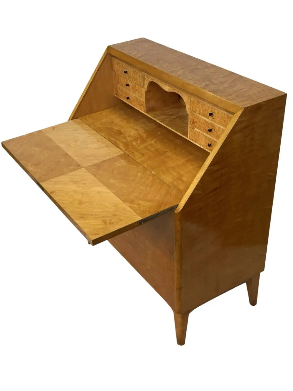Cabinet de secrétaire vintage suédois des années 1960 pour espace de travail