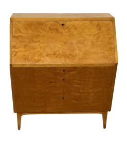 Cabinet de secrétaire vintage suédois des années 1960 pour espace de travail