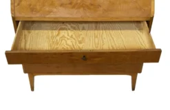 Cabinet de secrétaire vintage suédois des années 1960 pour espace de travail