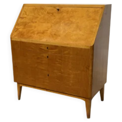 Cabinet de secrétaire vintage suédois des années 1960 pour espace de travail