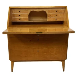Cabinet de secrétaire vintage suédois des années 1960 pour espace de travail