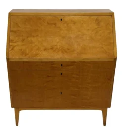 Cabinet de secrétaire vintage suédois des années 1960 pour espace de travail