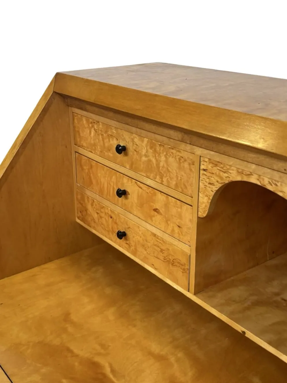 Cabinet de secrétaire vintage suédois des années 1960 pour espace de travail
