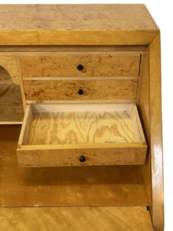 Cabinet de secrétaire vintage suédois des années 1960 pour espace de travail