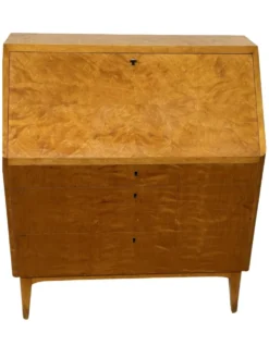 Cabinet de secrétaire vintage suédois des années 1960 pour espace de travail