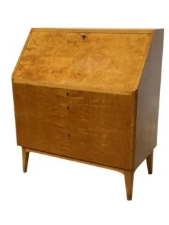 Cabinet de secrétaire vintage suédois des années 1960 pour espace de travail