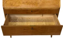 Cabinet de secrétaire vintage suédois des années 1960 pour espace de travail