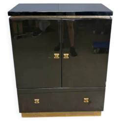 Cabinet de style Maison Jansen français, années 1970