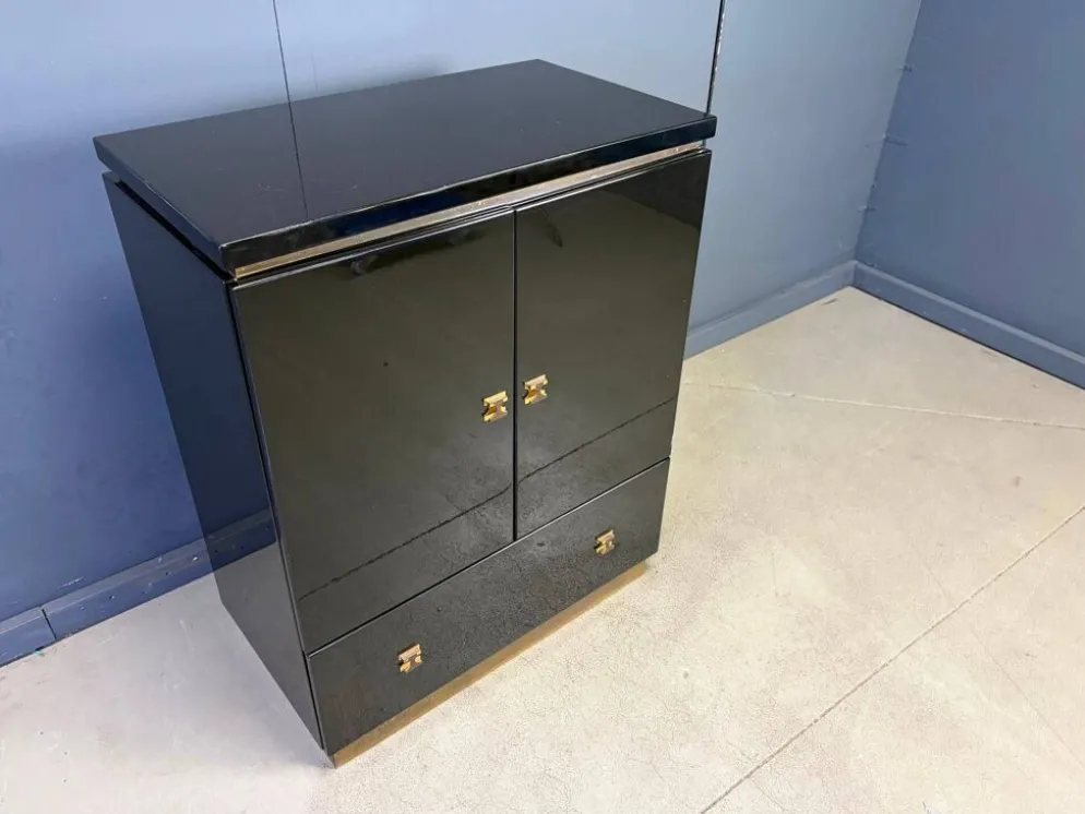 Cabinet de style Maison Jansen français, années 1970