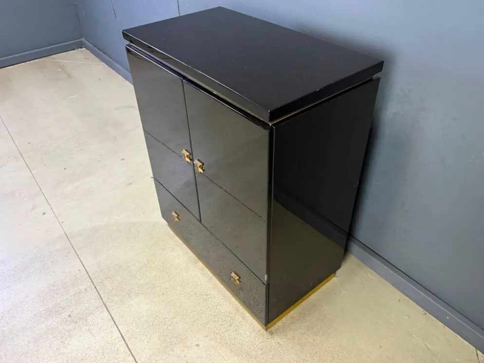 Cabinet de style Maison Jansen français, années 1970
