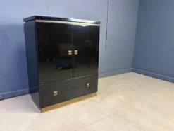 Cabinet de style Maison Jansen français, années 1970