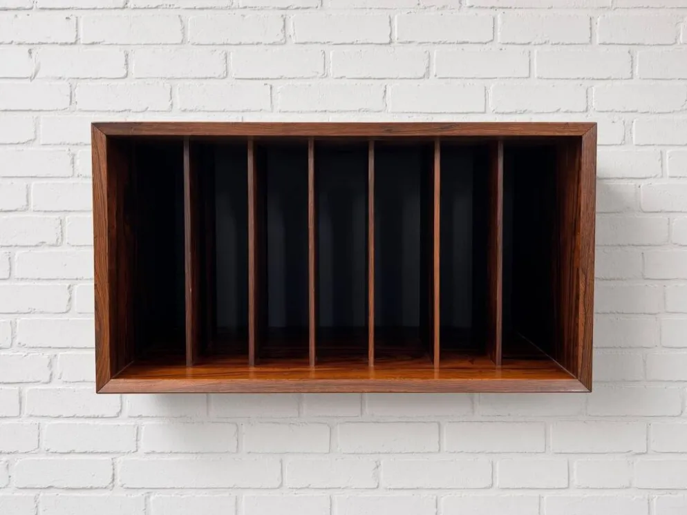 Cabinet à disques LP par Poul Cadovius pour Cado, années 1960.